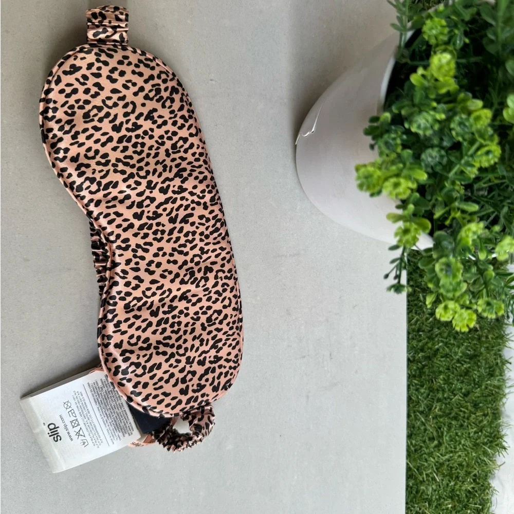 Slip Leopard Print Sleep Mask brand new in box made out of 100% Silk